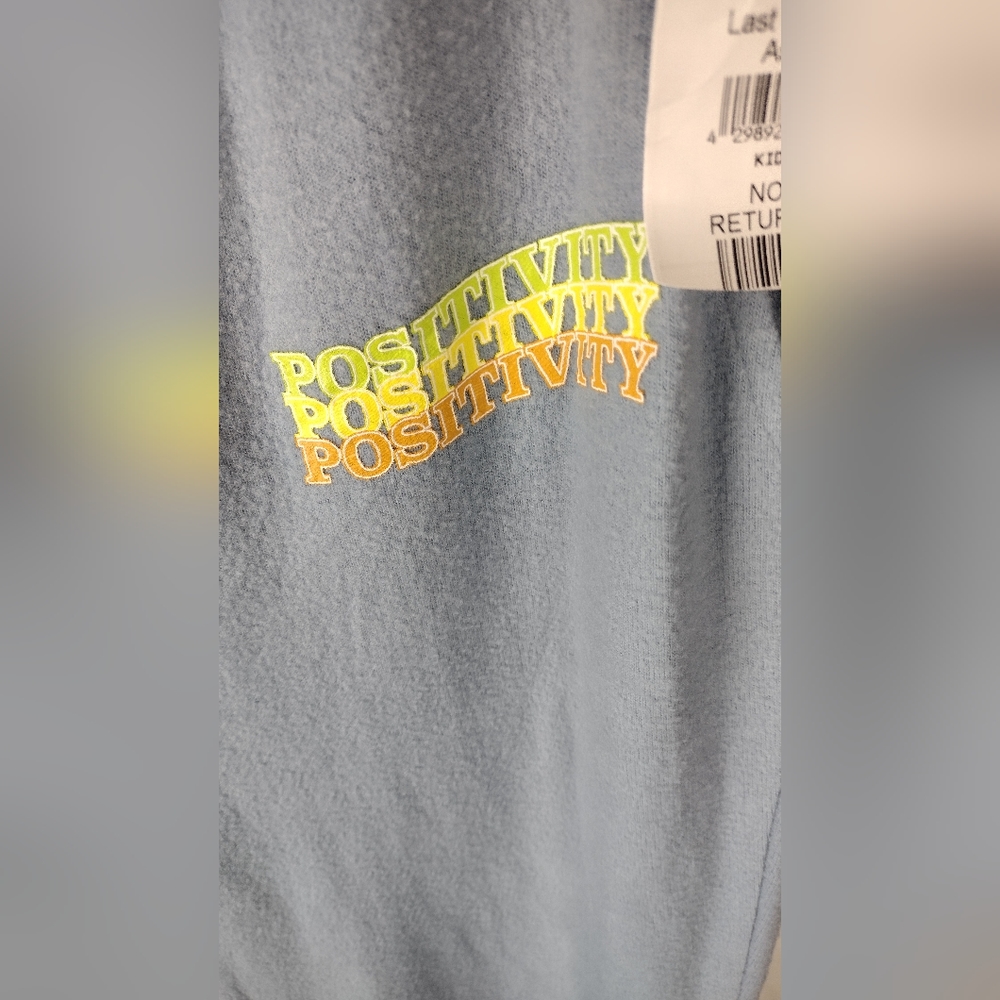 Love Fire Pants "Positivity" Cozy Joggers Girls Size XL 15 NWT - Picture 3 of 6